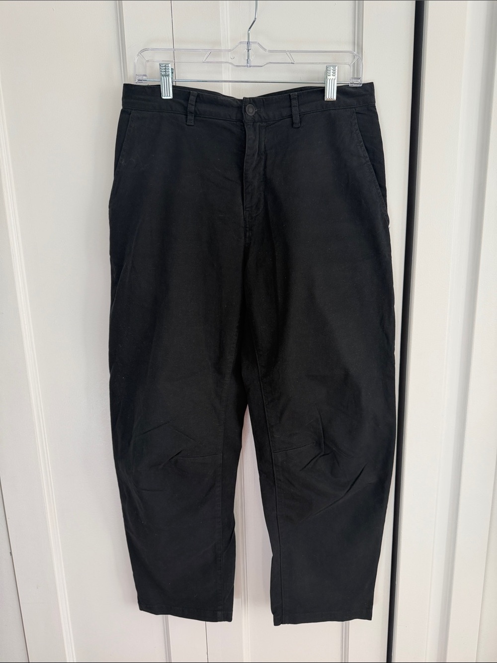 Unisex Nili Lotan Black Casual Chino Pants